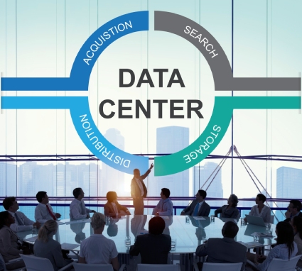 data-information-protection-center-concept